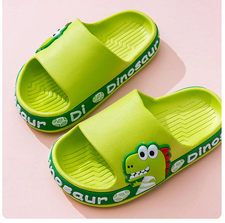 Chinelo Infantil Anti-Derrapante Crocks Dino